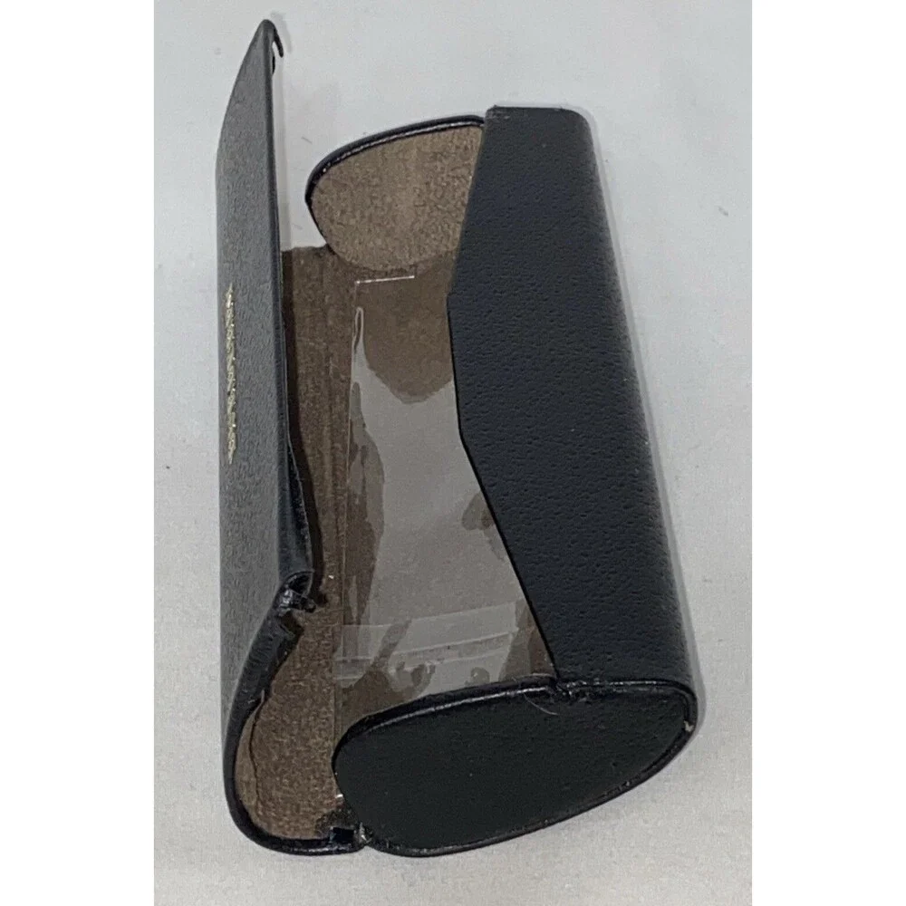 BURBERRY Hard Cover Black Eyeglasses Case Only Used